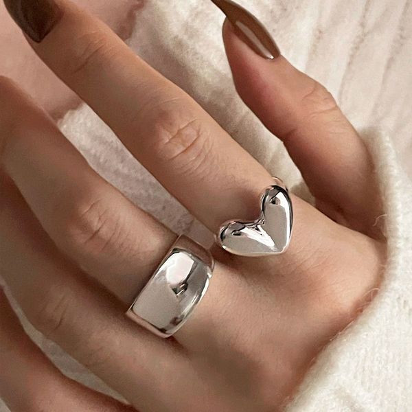 couple rings sterling silver rings 2023 new fashion female width love ring ring design senior internet celebrity student ring promise rings
couple rings sterling silver rings 2023 new fashion female width love ring ring design senior internet celebrity student ring promise rings