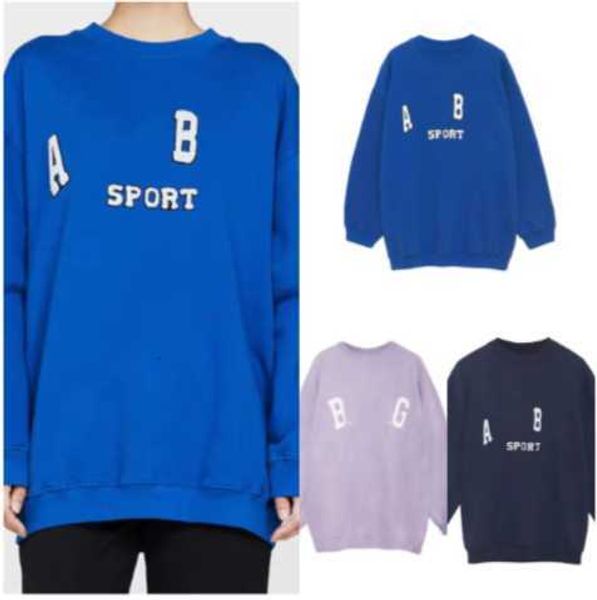women sweatshirt designer pullover classic letter embroidery inside fleece crew neck sweater long sleeves hoodie 23ss anine bing women', Black
women sweatshirt designer pullover classic letter embroidery inside fleece crew neck sweater long sleeves hoodie 23ss anine bing women', Black