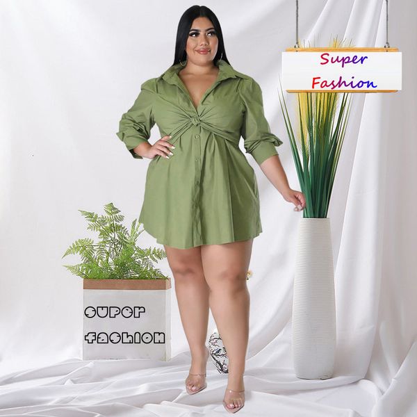 plus size dresses l 4xl fall size women clothing solid color lace long sleeve loose casual shirt mini lady outfit wholesale 230410, Black
plus size dresses l 4xl fall size women clothing solid color lace long sleeve loose casual shirt mini lady outfit wholesale 230410, Black