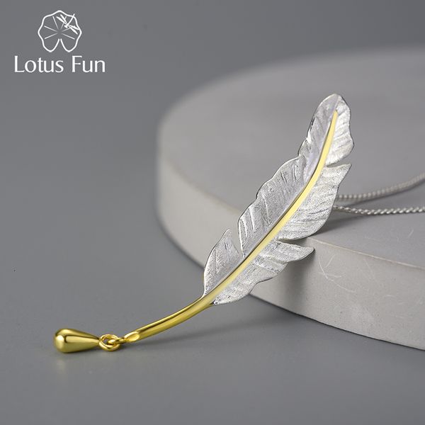 strands strings lotus fun vintage long goose feather pendant original 925 sterling silver chains and necklaces for women luxury fine jewelry, Black
strands strings lotus fun vintage long goose feather pendant original 925 sterling silver chains and necklaces for women luxury fine jewelry, Black