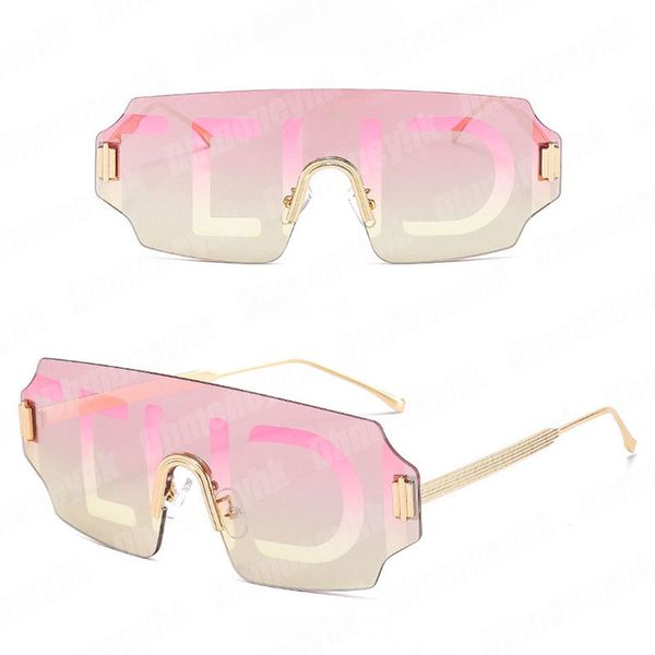 mens designers sun glasses fashion eyewear connected lens women pink designer sunglasses gradient letter printed rimless adumbral f eyeglass, White;black
mens designers sun glasses fashion eyewear connected lens women pink designer sunglasses gradient letter printed rimless adumbral f eyeglass, White;black