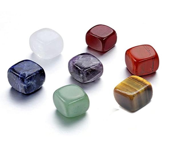 7 chakra set reiki natural crystal stone square polishing amethyst rose quartz yoga energy bead chakra healing decoration7616225, Black
7 chakra set reiki natural crystal stone square polishing amethyst rose quartz yoga energy bead chakra healing decoration7616225, Black