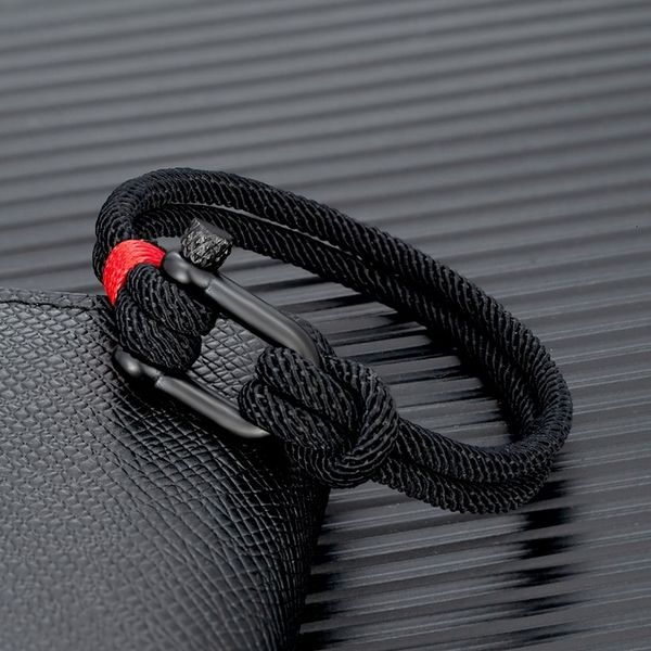 charm bracelets mkendn men black stainless steel u shape survival outdoor camping rescue emergency shackle rope for women 230411, Golden;silver
charm bracelets mkendn men black stainless steel u shape survival outdoor camping rescue emergency shackle rope for women 230411, Golden;silver