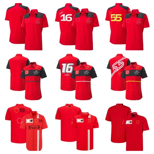 2023 f1 shirt formula one official team driver's uniform short-sleeved fan shirt customized racing suit for men and women.
2023 f1 shirt formula one official team driver's uniform short-sleeved fan shirt customized racing suit for men and women.