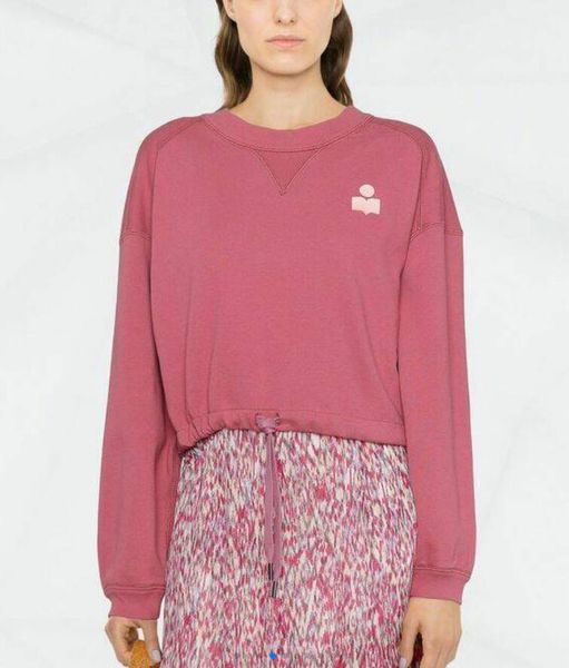 new women's hoodies isabel marant designer pink sweatshirt pullover jumper maran french small flocking round collar pullover belt short, Black
new women's hoodies isabel marant designer pink sweatshirt pullover jumper maran french small flocking round collar pullover belt short, Black