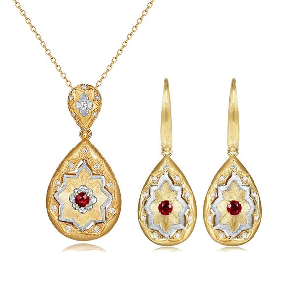 earrings & pendant necklace wedding sets for wemon red gem drop-shaped fashion jewelry gold plated luxury jewelry 5pcs/lot, Silver
earrings & pendant necklace wedding sets for wemon red gem drop-shaped fashion jewelry gold plated luxury jewelry 5pcs/lot, Silver