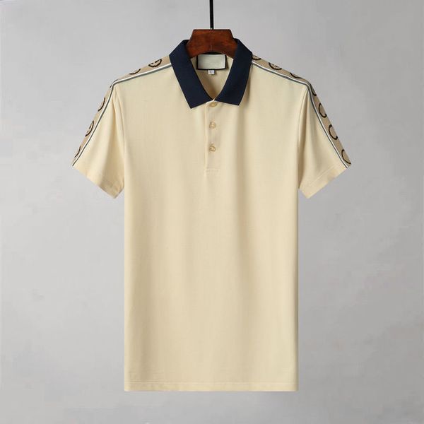 men polo shirt designer mens polo tee summer sports leisure tees t-shirt lapel slim breathable high-end brand man short sleeve t shirt polo, White;black
men polo shirt designer mens polo tee summer sports leisure tees t-shirt lapel slim breathable high-end brand man short sleeve t shirt polo, White;black
