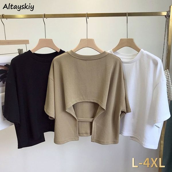 women s t shirt short sleeve t shirt design hollow out cool solid cropped summer casual hip hop korean style female college chic 230411, White
women s t shirt short sleeve t shirt design hollow out cool solid cropped summer casual hip hop korean style female college chic 230411, White