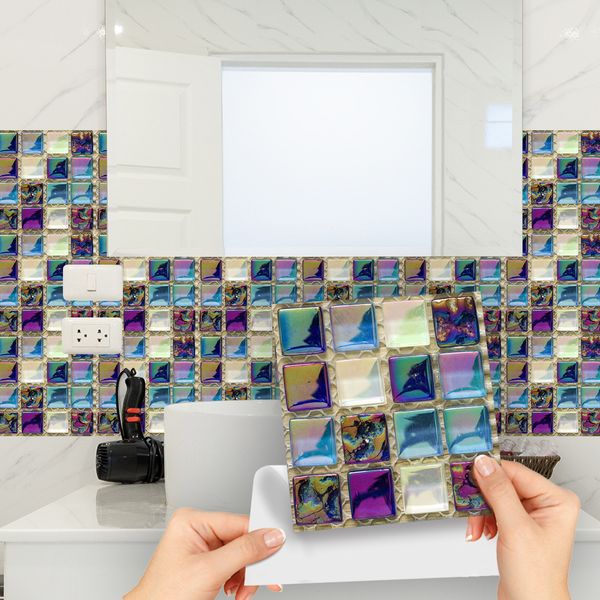mosaic kitchen grease proof tile sticker bathroom waterproof self adhesive wall sticker imitation tile pvc floor sticker wholesale
mosaic kitchen grease proof tile sticker bathroom waterproof self adhesive wall sticker imitation tile pvc floor sticker wholesale