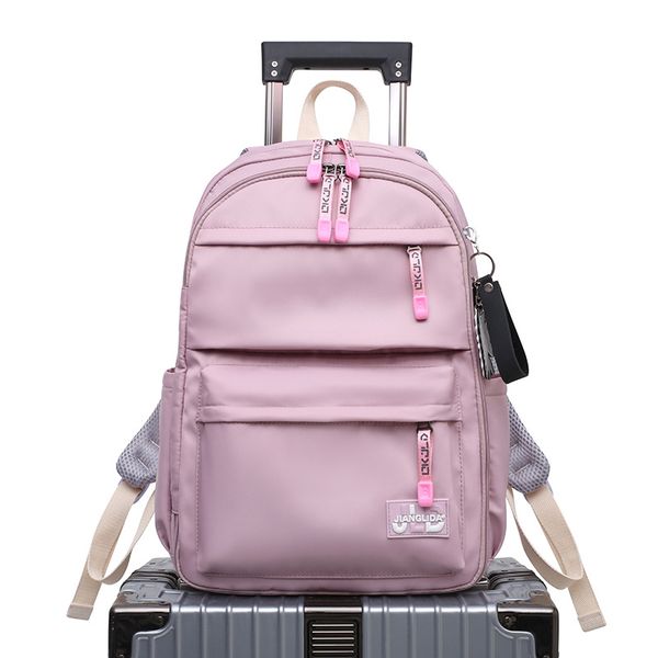 korean version school backpack lady college students fashionable school bag middle school students high-capacity backpack
korean version school backpack lady college students fashionable school bag middle school students high-capacity backpack