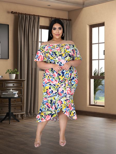 plus size dresses size dress summer bohemian style ruffle fishtail skirt irregular medium length party wholesale dropshipp 230410, Black
plus size dresses size dress summer bohemian style ruffle fishtail skirt irregular medium length party wholesale dropshipp 230410, Black