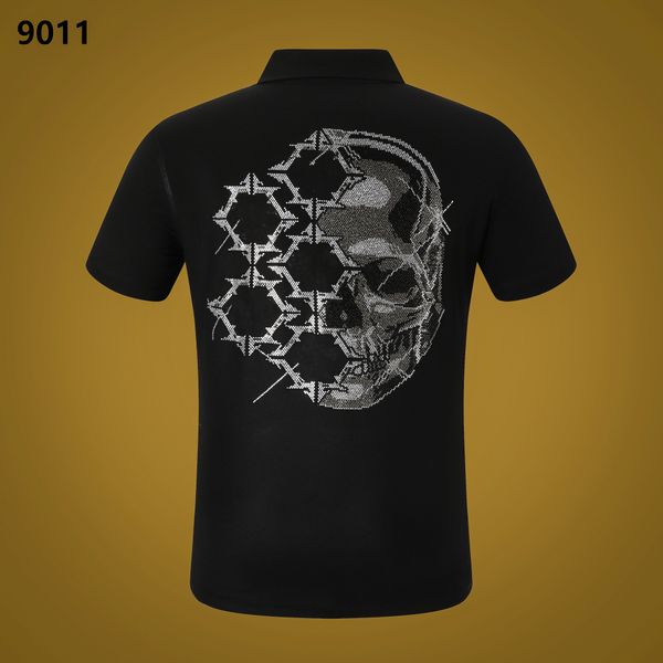 pp fashion men's designer slim fit t-shirt summer rhinestone short sleeve round neck shirt tee skulls print streetwear collar polos p, White;black
pp fashion men's designer slim fit t-shirt summer rhinestone short sleeve round neck shirt tee skulls print streetwear collar polos p, White;black