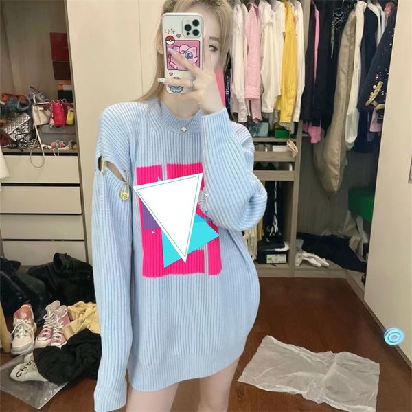 Women's Knits Tees Women Knitted Sweater Woollen Pullover Fall Girls Wool with Big Letter Loss Neck Knit Shirt Super Elastic Fashion Clothes 3 Colors WHZI, Black
Women's Knits Tees Women Knitted Sweater Woollen Pullover Fall Girls Wool with Big Letter Loss Neck Knit Shirt Super Elastic Fashion Clothes 3 Colors WHZI, Black