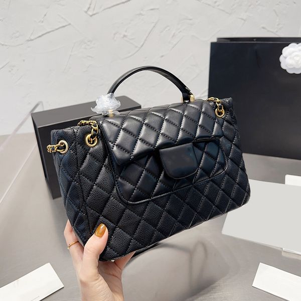 womens vinatge handle tote bags briefcase lambskin-caviar leather purse two-tone pocket gold metal hardware matelasse chain crossbody should
womens vinatge handle tote bags briefcase lambskin-caviar leather purse two-tone pocket gold metal hardware matelasse chain crossbody should