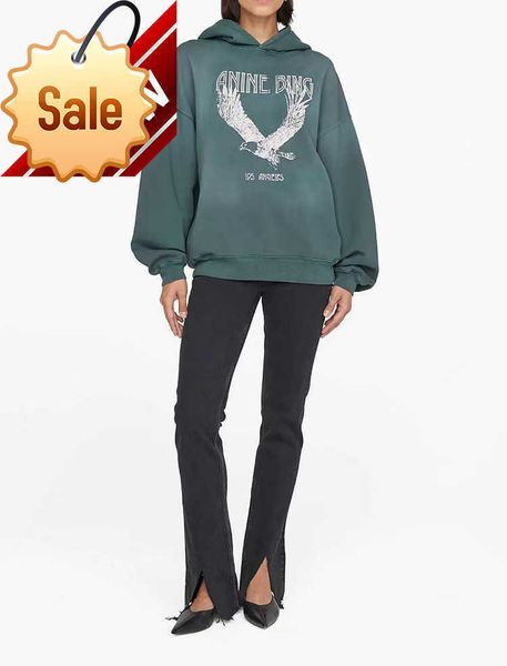 anine bing women designer washed hoodie green spray fried eagle print fleece worn hooded sweater pullover sweatshirtsesske, Black
anine bing women designer washed hoodie green spray fried eagle print fleece worn hooded sweater pullover sweatshirtsesske, Black