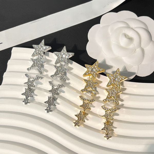 fashion women 18k gold plated designer ear stud earrings geometry crystal star brand designers letters eardrop metal jewerlry earring couple, Golden;silver
fashion women 18k gold plated designer ear stud earrings geometry crystal star brand designers letters eardrop metal jewerlry earring couple, Golden;silver