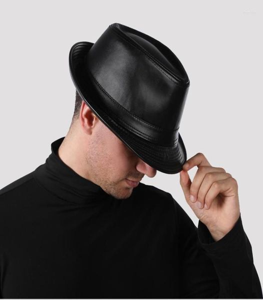 berets 2022 genuine leather wide brim stetson fedoras british hats for menwomen gentman black 5562cm fitted jazz hip gorras9004289, Blue;gray
berets 2022 genuine leather wide brim stetson fedoras british hats for menwomen gentman black 5562cm fitted jazz hip gorras9004289, Blue;gray