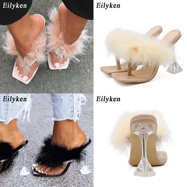 sandals summer slippers women furry slides fashion square toe transparent perspex heels rhinestone sandals female flip flop shoe 230316, Black
sandals summer slippers women furry slides fashion square toe transparent perspex heels rhinestone sandals female flip flop shoe 230316, Black
