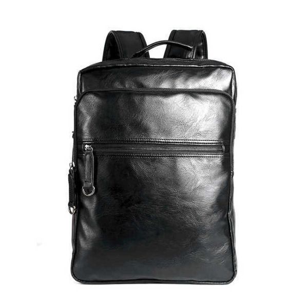 large capacity backpack men women fashion design pu leather backpack simple solid students school bag backpack travel lapbag 230411
large capacity backpack men women fashion design pu leather backpack simple solid students school bag backpack travel lapbag 230411