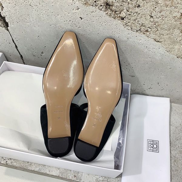 slippers designer ladies mule sandals toteme dress shoes summer fashion sheepskin small square head flat bottom boat shoes outdoor platform
slippers designer ladies mule sandals toteme dress shoes summer fashion sheepskin small square head flat bottom boat shoes outdoor platform