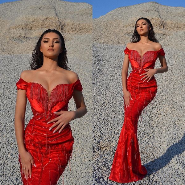 luxury mermaid prom dresses sweetheart off the shoulder shining applicants beads tassel zipper floor length custom made party dress vestido, Black
luxury mermaid prom dresses sweetheart off the shoulder shining applicants beads tassel zipper floor length custom made party dress vestido, Black