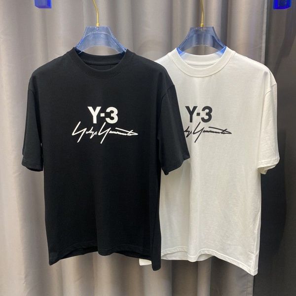 mens t shirts womens tees signature embroidered letter t-shirt with round neck and short sleeve printed casual y3 shirt, White;black
mens t shirts womens tees signature embroidered letter t-shirt with round neck and short sleeve printed casual y3 shirt, White;black