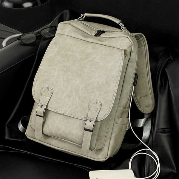 fashion men's backpack luxury solid leather backpacks male lapbag business travel backpack high capacity student school bag 230411
fashion men's backpack luxury solid leather backpacks male lapbag business travel backpack high capacity student school bag 230411