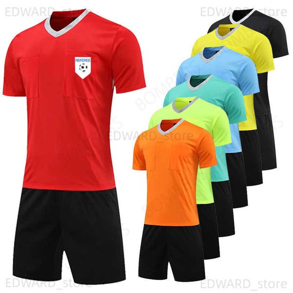 men's tracksuits men referee soccer jersey professional v-neck football referee uniform short sleeve match judge pockets shirt and shor, Gray
men's tracksuits men referee soccer jersey professional v-neck football referee uniform short sleeve match judge pockets shirt and shor, Gray
