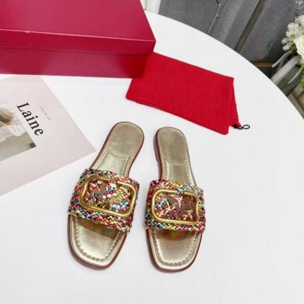 summer beach casual slippers designer women's sandals v signature slippers transparent sandals grain cowhide flat shoes plus size eu41, Black
summer beach casual slippers designer women's sandals v signature slippers transparent sandals grain cowhide flat shoes plus size eu41, Black