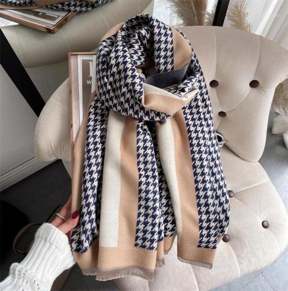 scarves winter women design plaid cashmere scarf pashmina shawls and wraps lady thick warm blanket hijab bufanda12380859, Blue;gray
scarves winter women design plaid cashmere scarf pashmina shawls and wraps lady thick warm blanket hijab bufanda12380859, Blue;gray