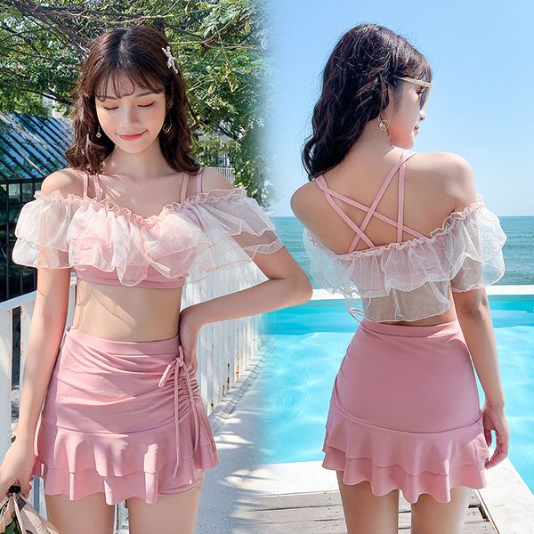 women's swimwear 2023 summer cute bikini pink sweet suit age reduction slim fit backless 2 piece high waist swimsuit 230411, White;black
women's swimwear 2023 summer cute bikini pink sweet suit age reduction slim fit backless 2 piece high waist swimsuit 230411, White;black