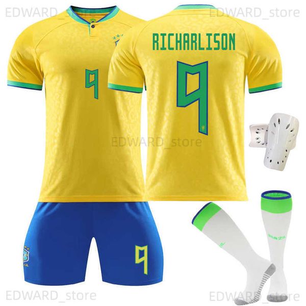 men's tracksuits brazil home jersey no. 10 neymar 20 vinicius 9 charleson 18 gersus suit ball suit t230411, Gray
men's tracksuits brazil home jersey no. 10 neymar 20 vinicius 9 charleson 18 gersus suit ball suit t230411, Gray