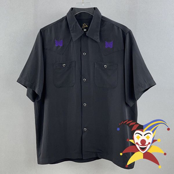 men s t shirts black needles button t shirt men women purple butterfly t shirt high street pockets awge blouse 230410, White;black
men s t shirts black needles button t shirt men women purple butterfly t shirt high street pockets awge blouse 230410, White;black