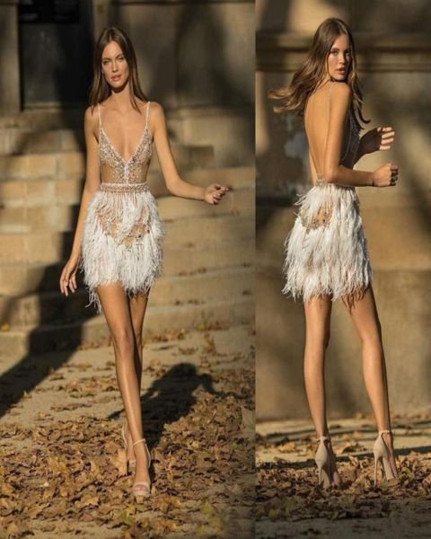 short sheath prom dresses berta illusion spaghetti major beaded party dresses feather backless cocktail gowns mini club wear2387969, Black
short sheath prom dresses berta illusion spaghetti major beaded party dresses feather backless cocktail gowns mini club wear2387969, Black
