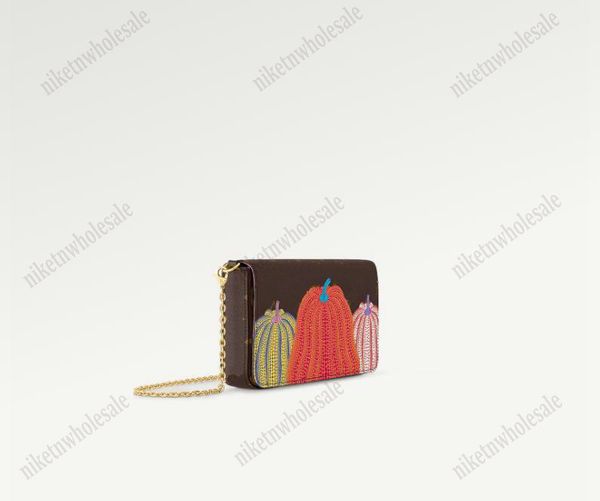 felicie pochette chain bag m82108 pumpkin print yk yayoi kusama designer mini dots card holder shoulder bags with chain strap colorful funct
felicie pochette chain bag m82108 pumpkin print yk yayoi kusama designer mini dots card holder shoulder bags with chain strap colorful funct