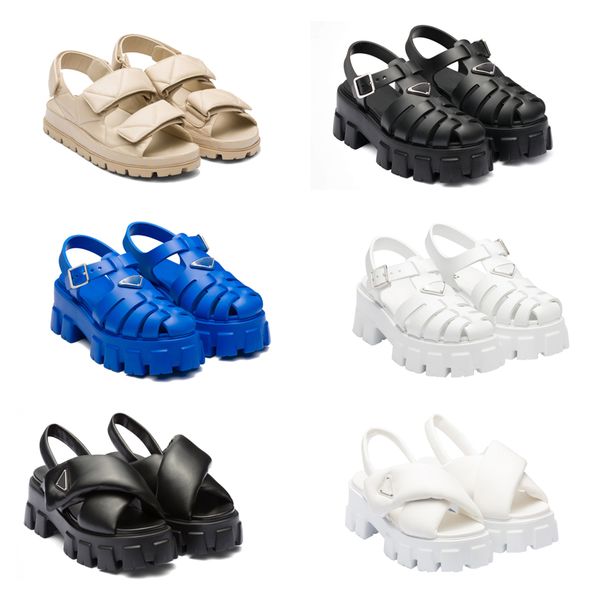 sandals designer woman sandals monolith rubber sandal slippers luxury summer buckle strap patent leather slides classics wide solid pattern, Black
sandals designer woman sandals monolith rubber sandal slippers luxury summer buckle strap patent leather slides classics wide solid pattern, Black