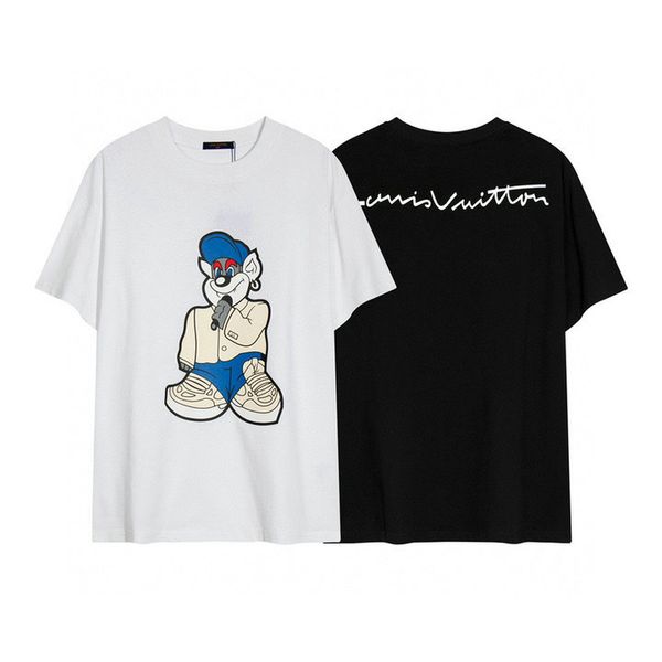 2023 summer new fashion brand cartoon character print half sleeve fashion cotton couple casual short sleeve t-shirt for men and women, White;black
2023 summer new fashion brand cartoon character print half sleeve fashion cotton couple casual short sleeve t-shirt for men and women, White;black