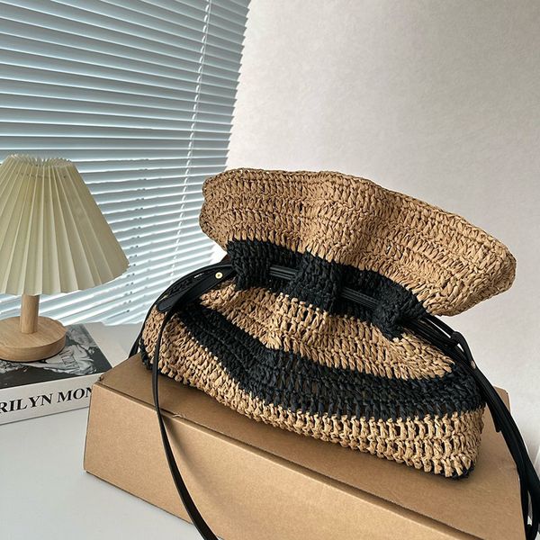 straw bag drawstring tote bag stripe beach bags crossbody shoulder bags women handbag purse lafite grass crochet totes thin strap hollow out
straw bag drawstring tote bag stripe beach bags crossbody shoulder bags women handbag purse lafite grass crochet totes thin strap hollow out