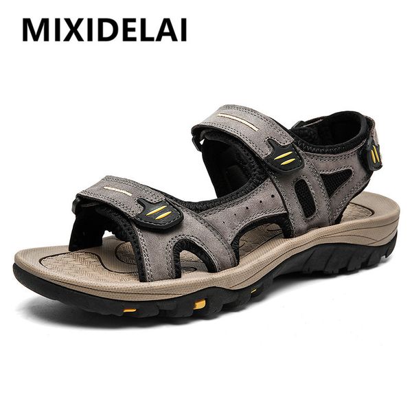 sandals genuine leather men sandals summer large size men sandals outdoor men's casual shoes fashion sandals slippers big size 38-48 23, Black
sandals genuine leather men sandals summer large size men sandals outdoor men's casual shoes fashion sandals slippers big size 38-48 23, Black
