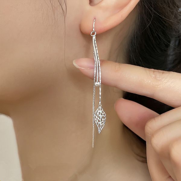 earrings earrings chain tassel tea system tassel leaves ear wire long plating process leaves curved hook ear wire, Golden
earrings earrings chain tassel tea system tassel leaves ear wire long plating process leaves curved hook ear wire, Golden