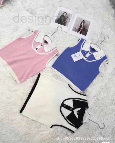 women's tanks & camis designer 2023 summer new contrast knitted short sleeve polo neck t-shirt korean version slim underlay student tre, White
women's tanks & camis designer 2023 summer new contrast knitted short sleeve polo neck t-shirt korean version slim underlay student tre, White