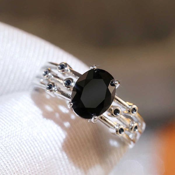 band rings huitan blk stone women ring fashion three rows for dancing party cessories match blk dress girl gift wholesale lots bulk p230411, Silver
band rings huitan blk stone women ring fashion three rows for dancing party cessories match blk dress girl gift wholesale lots bulk p230411, Silver