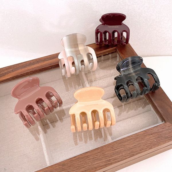 vintage hair clips for women elegant solid color acetate claw clip small size 4cm hair clip girls hair accessories, Slivery;white
vintage hair clips for women elegant solid color acetate claw clip small size 4cm hair clip girls hair accessories, Slivery;white