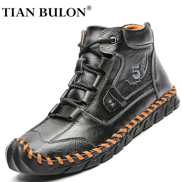 autumn winter mens ankle boots handmade leather shoes men waterproof western boots outdoor non-slip shoes for men, Red;white
autumn winter mens ankle boots handmade leather shoes men waterproof western boots outdoor non-slip shoes for men, Red;white