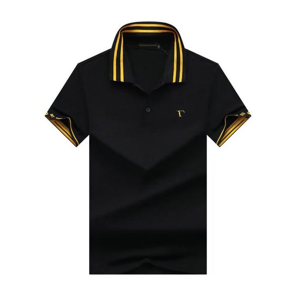mens t shirts polo short multiple colour embroidery label hommes classic business casual tee cotton bos breathable polos fashion short sleev, White;black
mens t shirts polo short multiple colour embroidery label hommes classic business casual tee cotton bos breathable polos fashion short sleev, White;black
