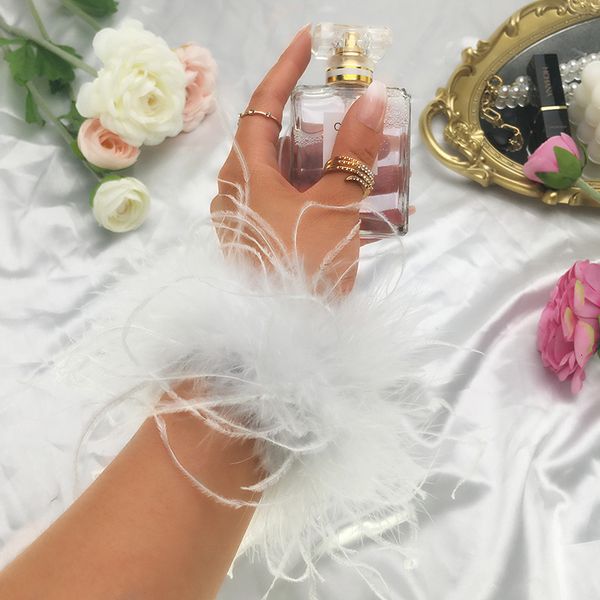 charm bracelets real ostrich feather wrap bracelet slap anklet bracelet fur feather cuffs wrist sleeve stainless steel furry hair accessorie, Golden;silver
charm bracelets real ostrich feather wrap bracelet slap anklet bracelet fur feather cuffs wrist sleeve stainless steel furry hair accessorie, Golden;silver