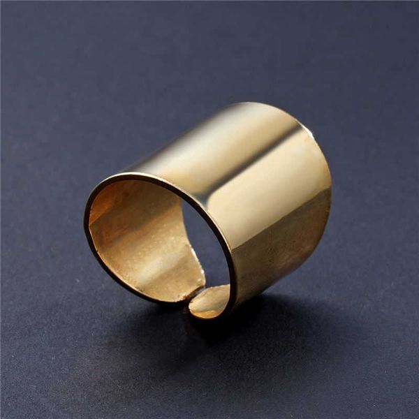 band rings fashion gold color silver color opening ring for women men lagre wide ring hip hop punk finger rings simple boho jewelry p230411
band rings fashion gold color silver color opening ring for women men lagre wide ring hip hop punk finger rings simple boho jewelry p230411