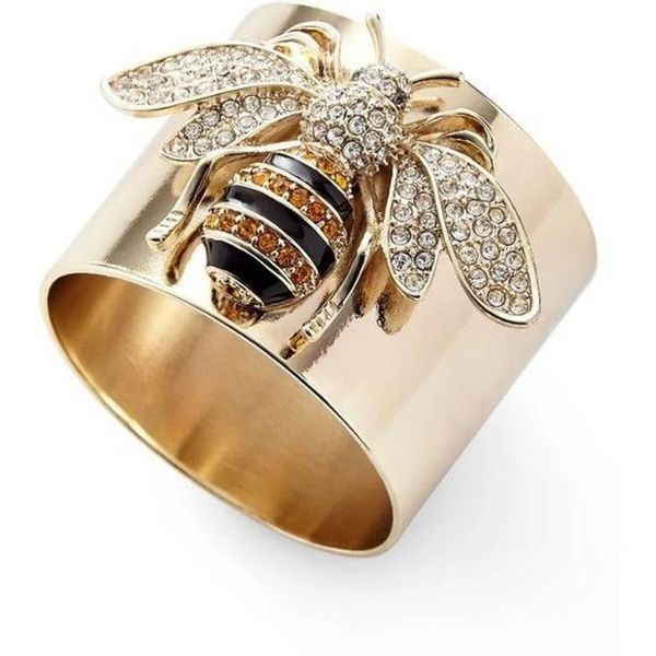 gold colors carved bee rings for women trendy metal inlaid white stone party ring engagement jewelry gift, Golden;silver
gold colors carved bee rings for women trendy metal inlaid white stone party ring engagement jewelry gift, Golden;silver