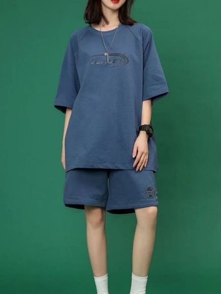 women s tracksuits summer sportswear sets for women casual clothing letter shorts matching suit female print short sleeve t shirt pants out, Gray
women s tracksuits summer sportswear sets for women casual clothing letter shorts matching suit female print short sleeve t shirt pants out, Gray