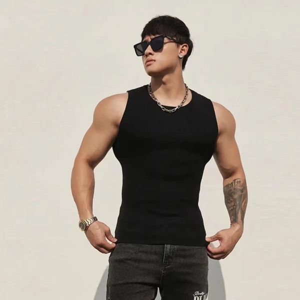 tank man sportwear sleeveless t shirt 100% cotton fitness gym street wear slim fit s-3xl fitness muscle vest wholesale sweat absorption 3 pi, White;black
tank man sportwear sleeveless t shirt 100% cotton fitness gym street wear slim fit s-3xl fitness muscle vest wholesale sweat absorption 3 pi, White;black
